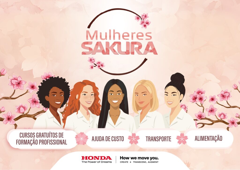 Honda amplia espaço para mulheres na indústria com o programa Mulheres Sakura