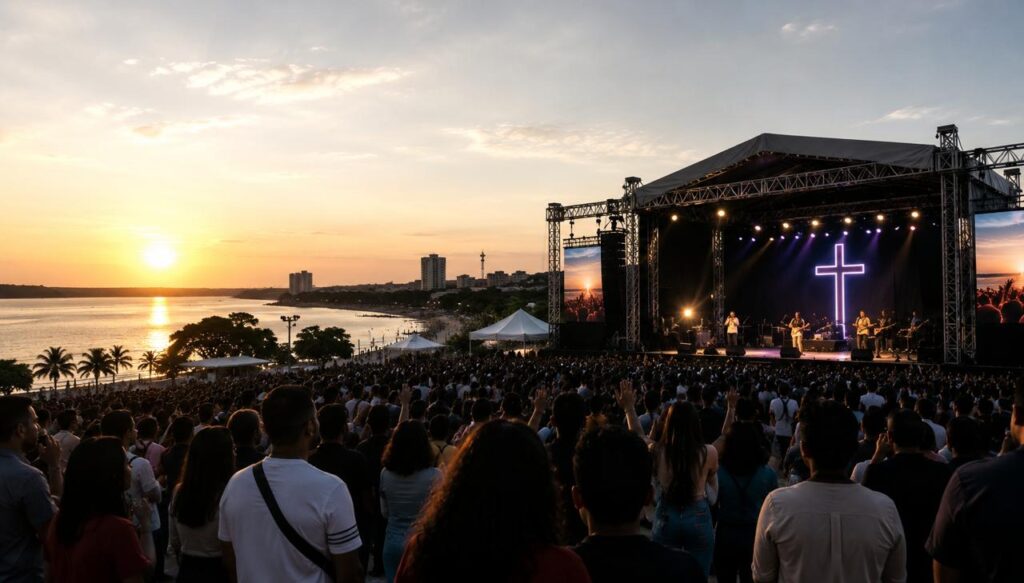 Gospelmente Festval Amazônia projeta atrair multidão e movimentar turismo em Manaus